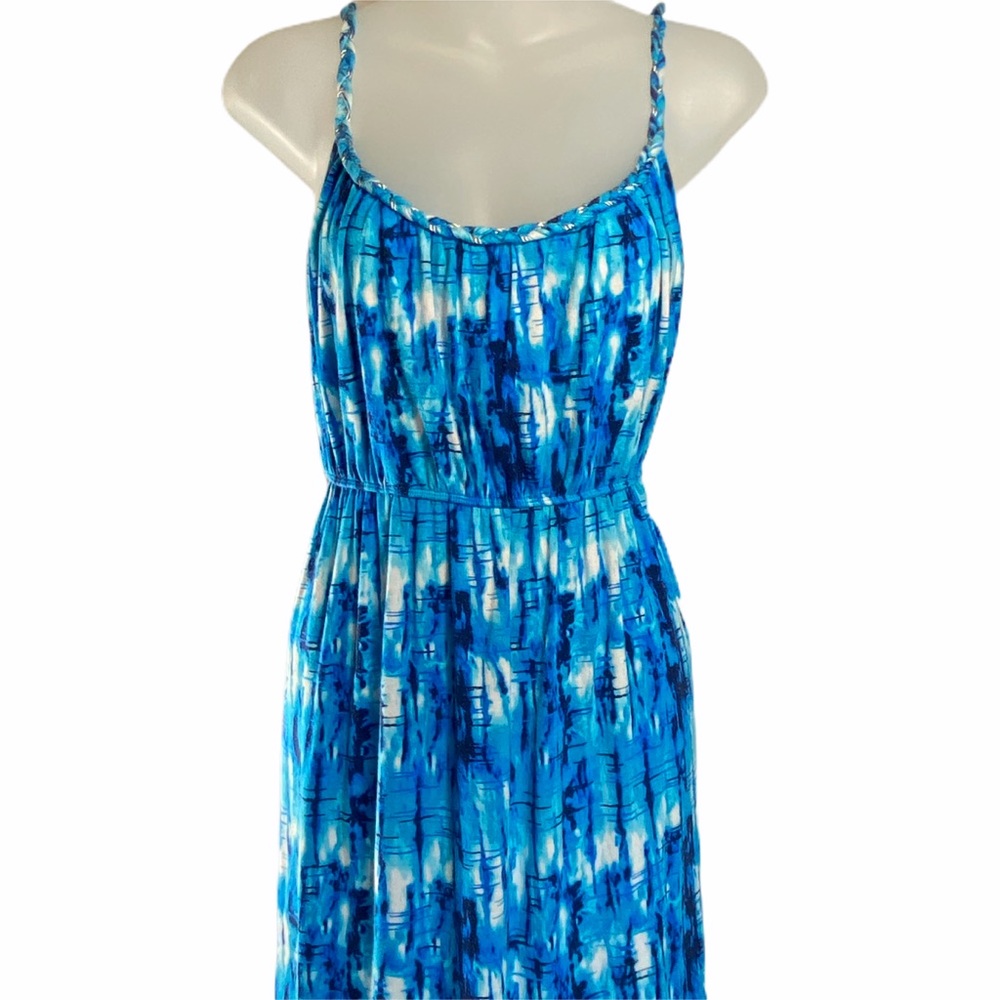 Style & Co Dress Blue Sleeveless Dress